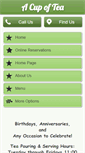 Mobile Screenshot of acupoftea.com